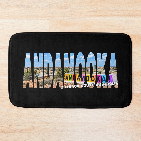 Item preview, ANDAMOOKA Outback South Australia - Opal Mining Colourful Town Sign designed and sold by Adam Gormley.