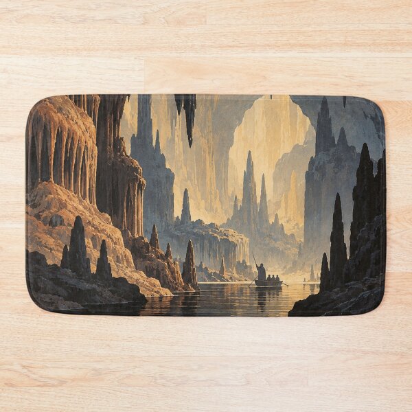 Item preview, Visit the River Styx | Gateway to the Underworld Vintage Travel Poster designed and sold by TheWaningGlass.