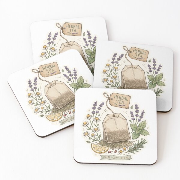 Item preview, herb tea - herbal tea design designed and sold by Xeneros.