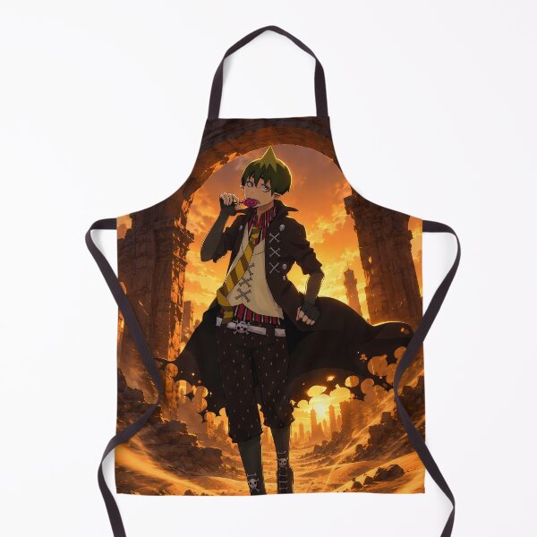 Item preview, Amaimon Blue Exorcist Fiery Ruins Sunset designed and sold by mildaclairmo.