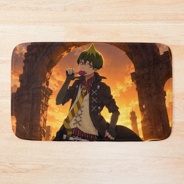 Item preview, Amaimon Blue Exorcist Fiery Ruins Sunset designed and sold by mildaclairmo.
