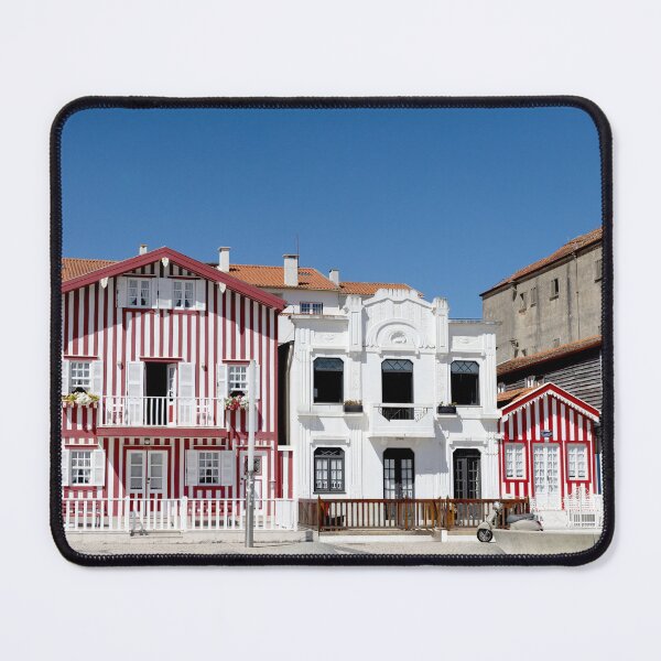 Item preview, Striped Houses designed and sold by Marylou Badeaux.