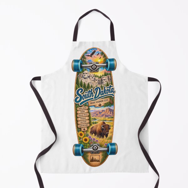 Item preview, South Dakota Gen X Skateboard designed and sold by Whimspired By Paxx.