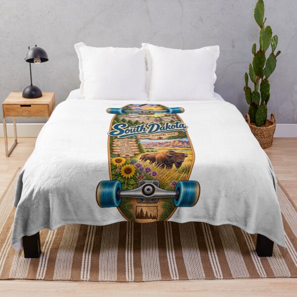 Item preview, South Dakota Gen X Skateboard designed and sold by Whimspired By Paxx.