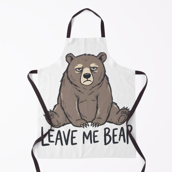Item preview, Leave Me Bear Funny Bear Pun T-Shirt Sticker designed and sold by Naviora.