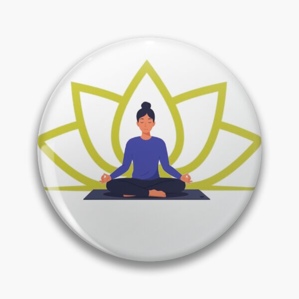 Item preview, Meditation Pose for Peace and Calmness  designed and sold by Sakshiartwork.