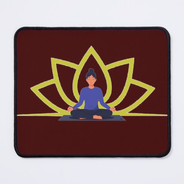 Item preview, Meditation Pose for Peace and Calmness designed and sold by Sakshiartwork.