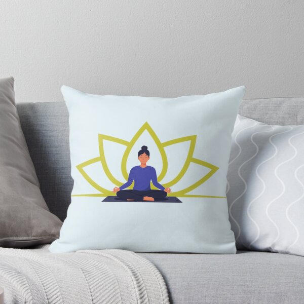 Item preview, Meditation Pose for Peace and Calmness  designed and sold by Sakshiartwork.