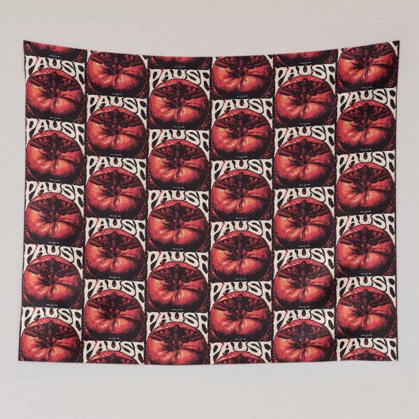 Item preview, Moth on Tomato – Gothic Halloween  designed and sold by KiraChie.