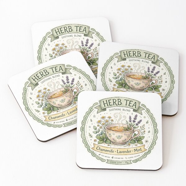Item preview, herb tea - herbal tea design designed and sold by Xeneros.