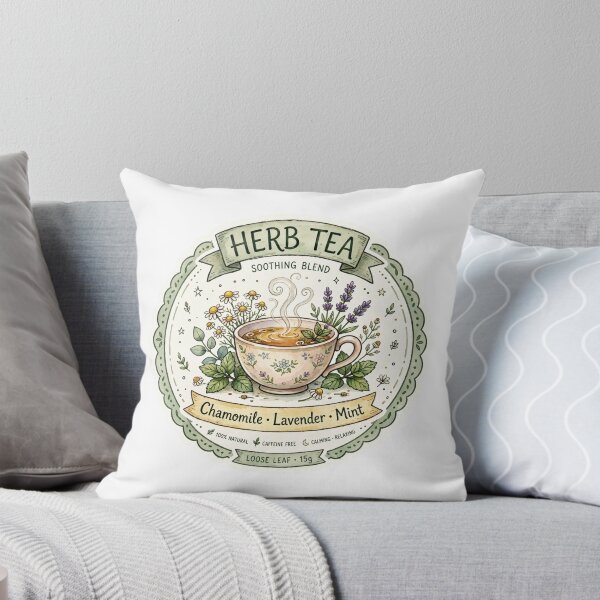 Item preview, herb tea - herbal tea design designed and sold by Xeneros.