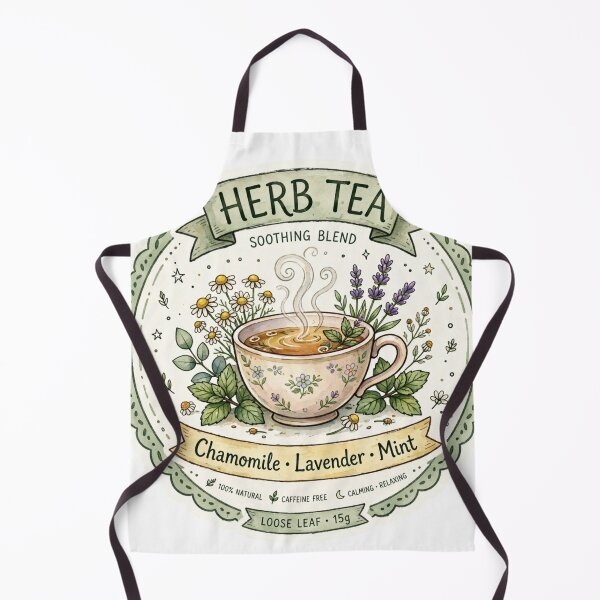 Item preview, herb tea - herbal tea design designed and sold by Xeneros.