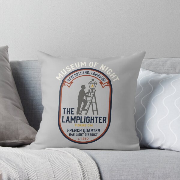 Item preview, New Orleans History French Quarter Vintage Lamplighter designed and sold by SplashTastic.