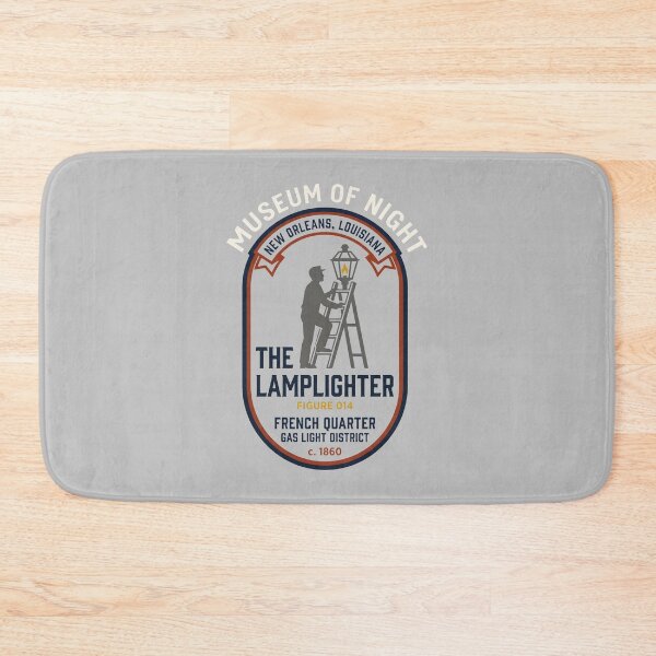 Item preview, New Orleans History French Quarter Vintage Lamplighter designed and sold by SplashTastic.