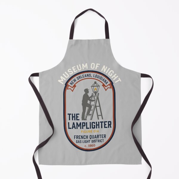 Item preview, New Orleans History French Quarter Vintage Lamplighter designed and sold by SplashTastic.