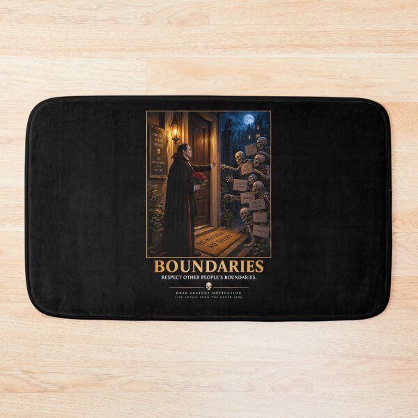 Item preview, ⚡Dead Serious Motivation Collection - Boundaries designed and sold by WheelieGdArt.