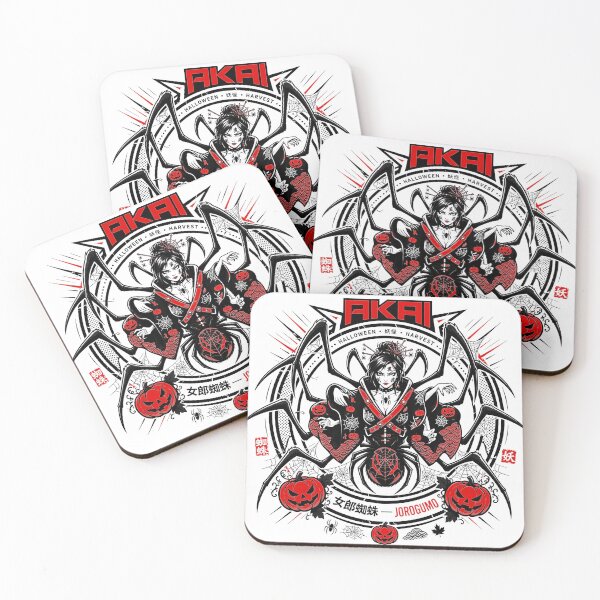 Item preview, Jorogumo Yokai Spider Woman - Japanese Halloween Akai designed and sold by Tsuiho_art.