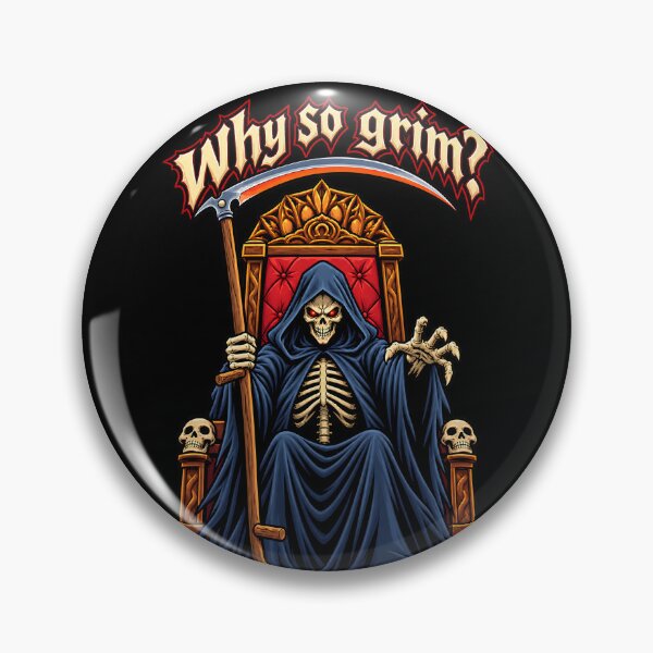Item preview, Why so grim? designed and sold by Cut & Paste Productions.