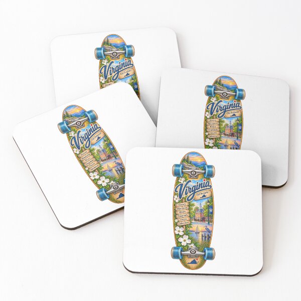 Item preview, Virginia Gen X Skateboard designed and sold by Whimspired By Paxx.