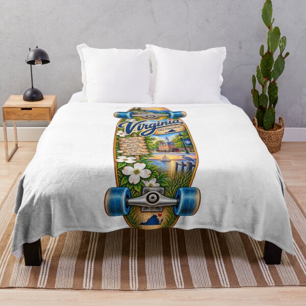 Artikelvorschau, Virginia Gen X Skateboard entworfen und verkauft von Whimspired By Paxx.