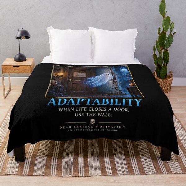 Item preview, ⚡Dead Serious Motivation Collection - Adaptability designed and sold by WheelieGdArt.