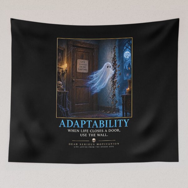 Item preview, ⚡Dead Serious Motivation Collection - Adaptability designed and sold by WheelieGdArt.