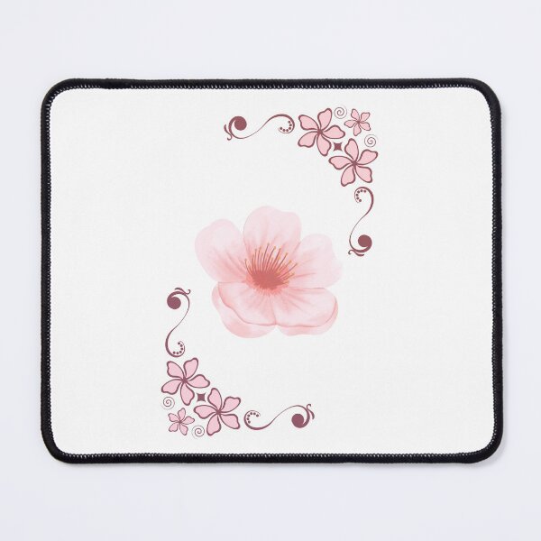 Item preview, Elegant Pink Floral Vintage Ornament/زخرفة زهرية وردية أنيقة بطابع كلاسيكي designed and sold by moon2020m.