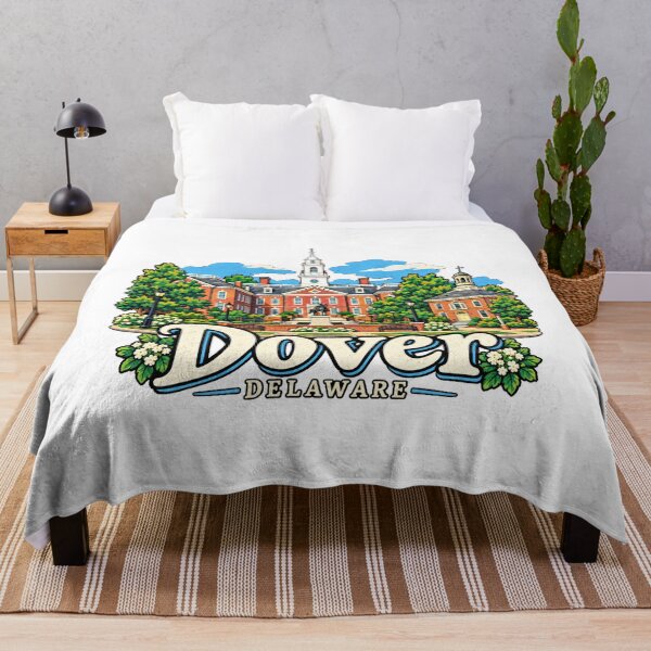 Item preview, Hand Drawn Dover Delaware Travel Souvenir Landmark Gift designed and sold by MichaeIRellov.