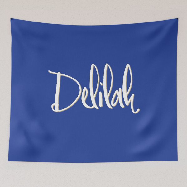 Item preview, DELILAH personalized type design designed and sold by CharlottePlaceArt.