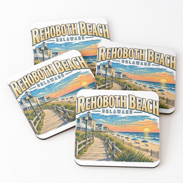 Item preview, Vintage Rehoboth Beach Delaware Travel Souvenir Landmark Gift designed and sold by MichaeIRellov.