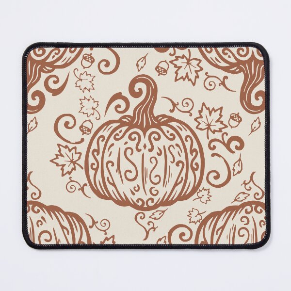 Item preview, Pumpkin Patch Botanical Pattern in Burnt Orange designed and sold by Shop On Rosebud.