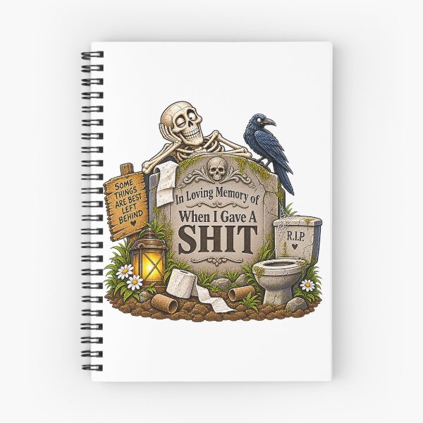 Item preview, ⚡In Loving Memory Of When I Gave A Shit v1 designed and sold by WheelieGdArt.