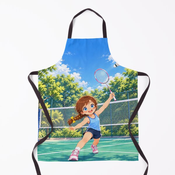 Item preview, Kenzie Badminton Cartoon Character Design designed and sold by Kenzie & Co.