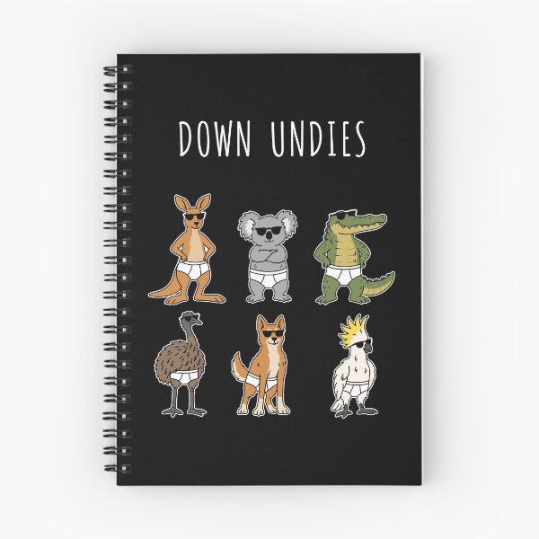 Item preview, Funny Australian animals down undies – Down under pun design designed and sold by messy-nessie.