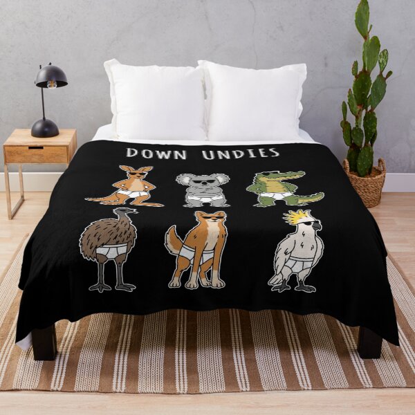 Item preview, Funny Australian animals down undies – Down under pun design designed and sold by messy-nessie.