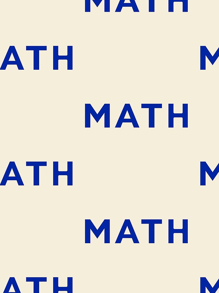 Thumbnail 3 of 3, Scarf, Math Geometric Lettering designed and sold by ninov94.