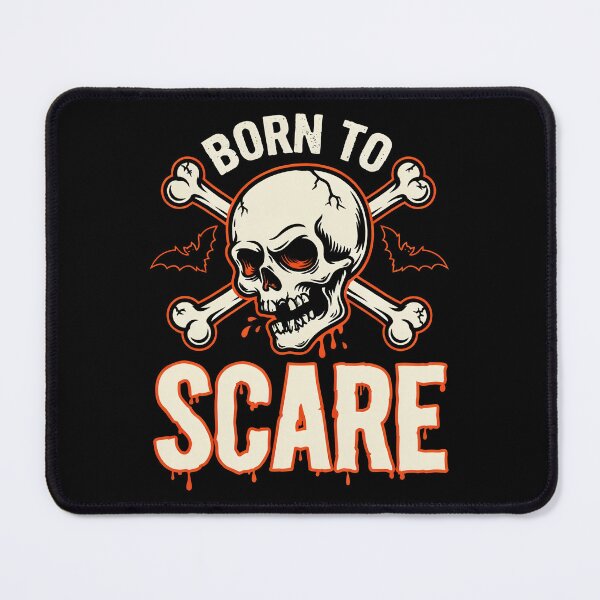 Item preview, Born To Scare Halloween Skull Crossbones Gift designed and sold by Say It With Ink.