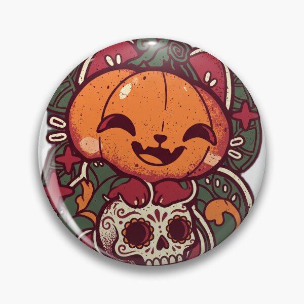 Item preview, Spooky Guardian Pumpkin Skull designed and sold by Adom-Fashon.