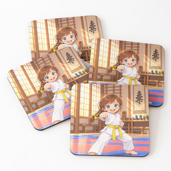 Item preview, Kenzie Karate Cartoon Character Design designed and sold by Kenzie & Co.
