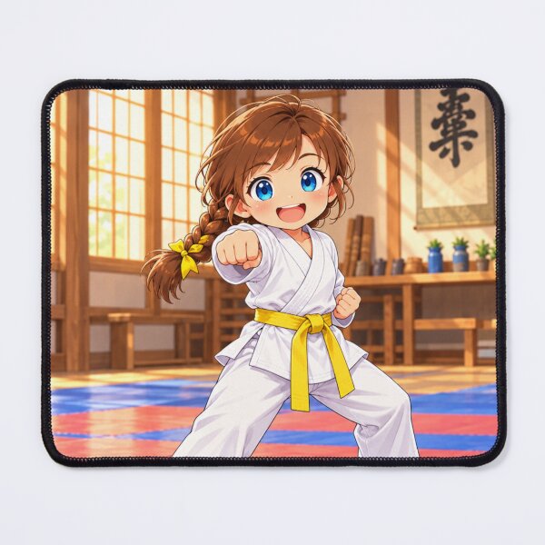 Item preview, Kenzie Karate Cartoon Character Design designed and sold by Kenzie & Co.