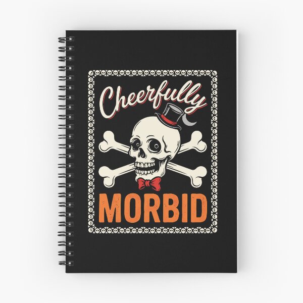 Item preview, Cheerfully Morbid Gentleman Skull Halloween Gift designed and sold by Say It With Ink.