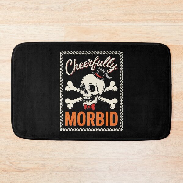 Item preview, Cheerfully Morbid Gentleman Skull Halloween Gift designed and sold by Say It With Ink.