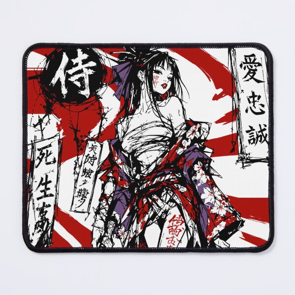 Item preview, Dark Anime Samurai Girl designed and sold by OniricaDesign.