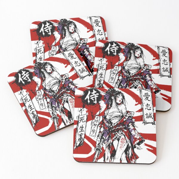 Item preview, Dark Anime Samurai Girl designed and sold by OniricaDesign.