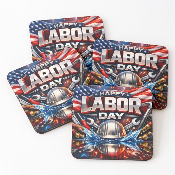 Item preview, The Future of Work – Futuristic neon graphic for Labor Day designed and sold by Nela-&-Lena.