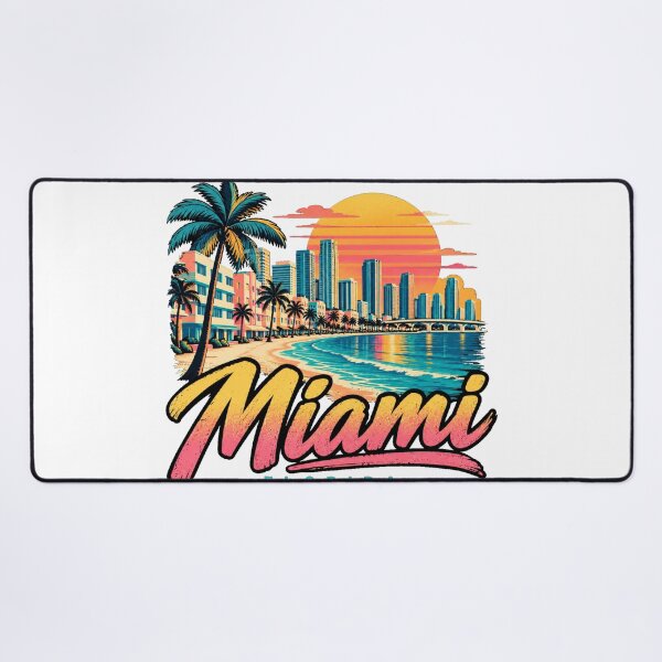 Item preview, Vintage Miami Florida Travel Souvenir Landmark Gift designed and sold by MichaeIRellov.