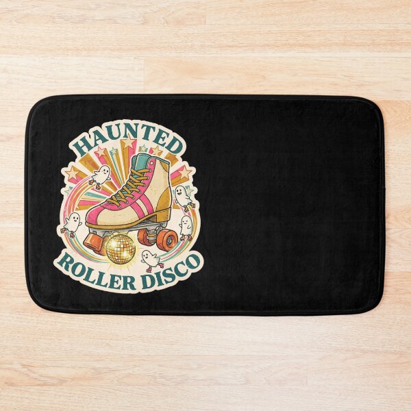 Item preview, Haunted Roller Disco — Retro 70s Skate Ghosts designed and sold by TheCalmEdit.