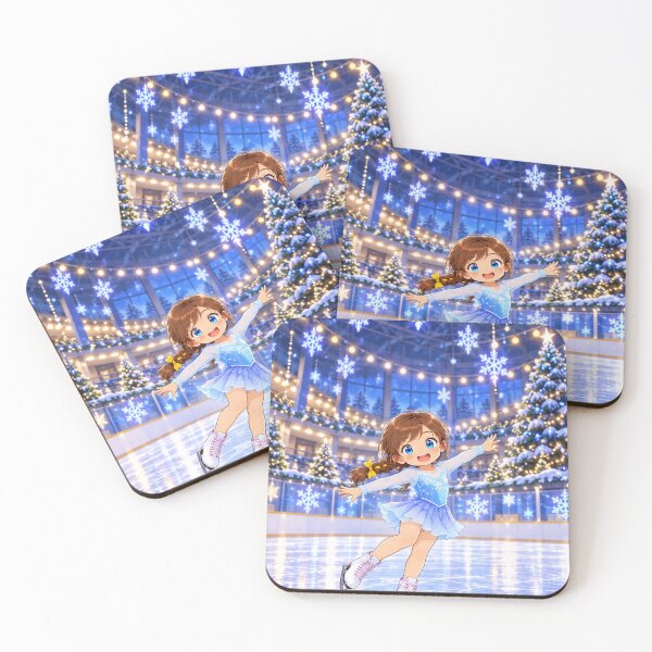 Item preview, Kenzie Ice Skating Cartoon Character Design designed and sold by Kenzie & Co.