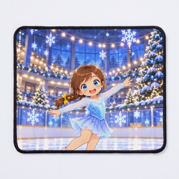 Item preview, Kenzie Ice Skating Cartoon Character Design designed and sold by Kenzie & Co.