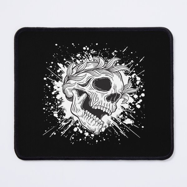 Item preview, Roman Laurel Skull Halloween Gift designed and sold by Say It With Ink.